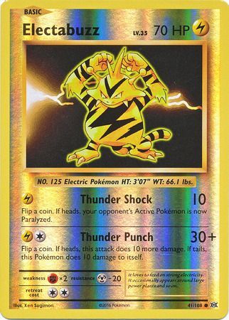 Evolutions - 041/108 - Electabuzz - Reverse Holo