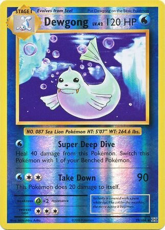 Evolutions - 029/108 - Dewgong - Reverse Holo