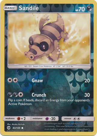 Sun & Moon - 083/149 - Sandile - Reverse Holo
