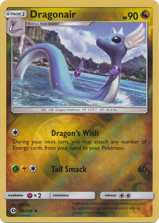 Sun & Moon - 095/149 - Dragonair - Reverse Holo