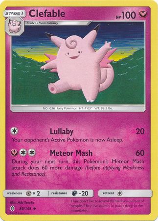 Guardians Rising - 089/145 - Clefable