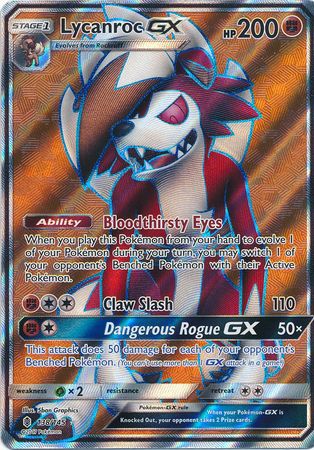 Guardians Rising - 138/145 - Lycanroc GX
