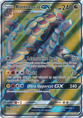 Guardians Rising - 141/145 - Kommo-o GX