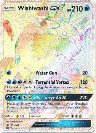 Guardians Rising - 151/145 - Wishiwashi GX