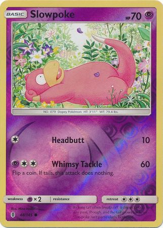 Guardians Rising - 048/145 - Slowpoke - Reverse Holo