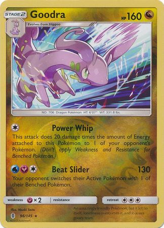 Guardians Rising - 096/145 - Goodra - Reverse Holo