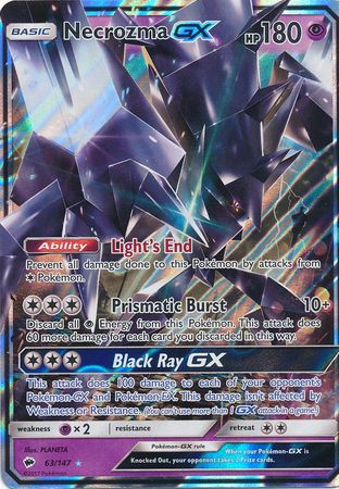 Burning Shadows - 063/147 - Necrozma GX