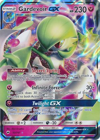 Burning Shadows - 093/147 - Gardevoir GX