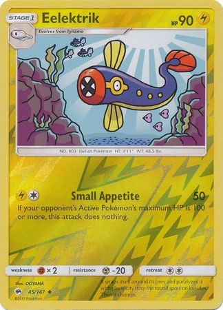 Burning Shadows - 045/147 - Eelektrik - Reverse Holo