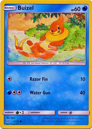 Shining Legends - 022/073 - Buizel
