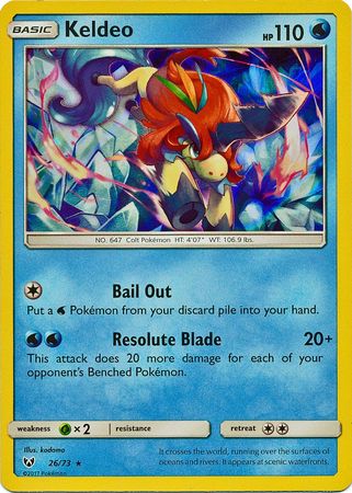 Shining Legends - 026/073 - Keldeo - Holo