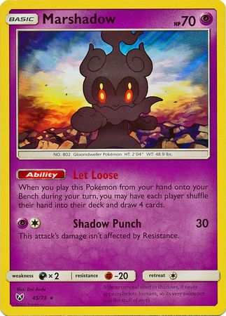 Shining Legends - 045/073 - Marshadow - Holo