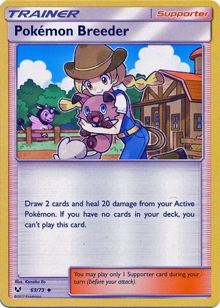 Shining Legends - 063/073 - Pokémon Breeder