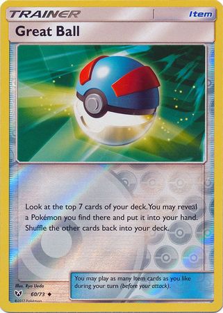Shining Legends - 060/073 - Great Ball - Reverse Holo