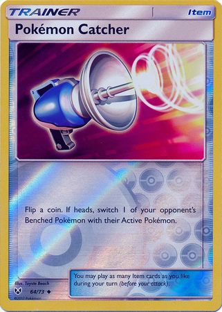 Shining Legends - 064/073 - Pokémon Catcher - Reverse Holo