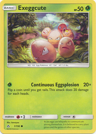 Ultra Prism - 001/156 - Exeggcute