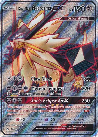 Ultra Prism - 145/156 - Dusk Mane Necrozma GX