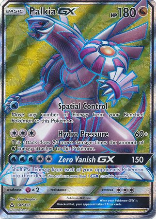 Ultra Prism - 147/156 - Palkia GX