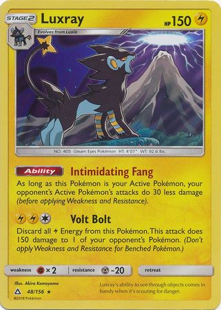 Ultra Prism - 048/156 - Luxray - Holo