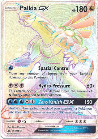 Ultra Prism - 165/156 - Palkia GX