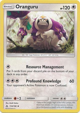 Ultra Prism - 114/156 - Oranguru