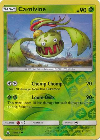 Ultra Prism - 012/156 - Carnivine - Reverse Holo