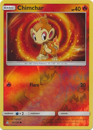 Ultra Prism - 020/156 - Chimchar - Reverse Holo