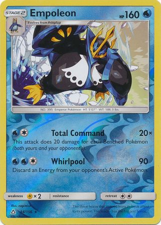 Ultra Prism - 034/156 - Empoleon - Reverse Holo