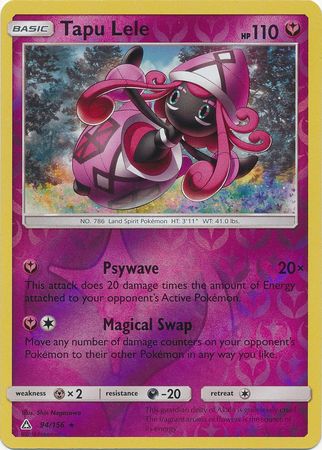 Ultra Prism - 094/156 - Tapu Lele - Reverse Holo