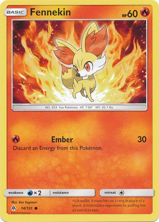 Forbidden Light - 014/131 - Fennekin