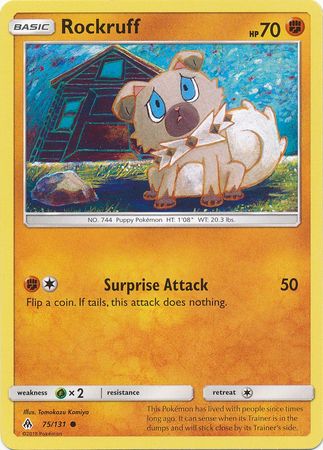 Forbidden Light - 075/131 - Rockruff