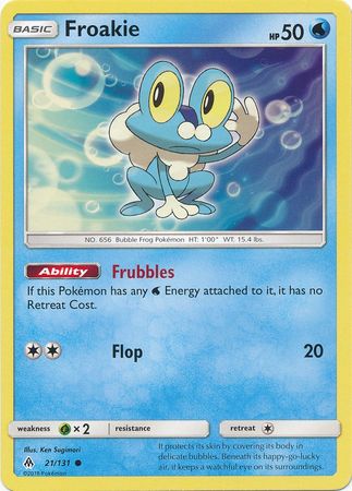 Forbidden Light - 021/131 - Froakie