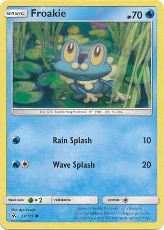 Forbidden Light - 022/131 - Froakie