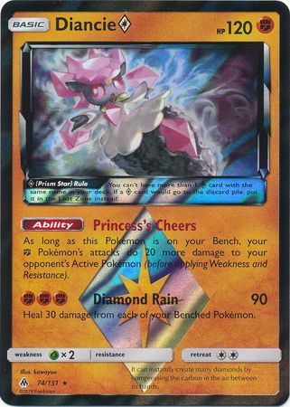 Forbidden Light - 074/131 - Diancie - Prism Holo