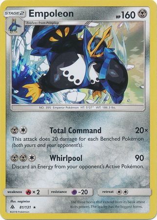 Forbidden Light - 081/131 - Empoleon - Holo