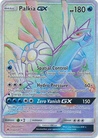 Forbidden Light - 132/131 - Palkia GX