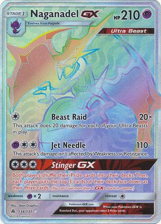Forbidden Light - 134/131 - Naganadel GX