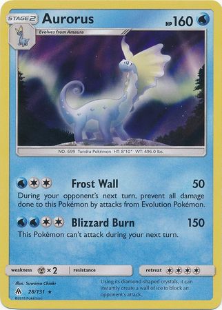 Forbidden Light - 028/131 - Aurorus - Holo