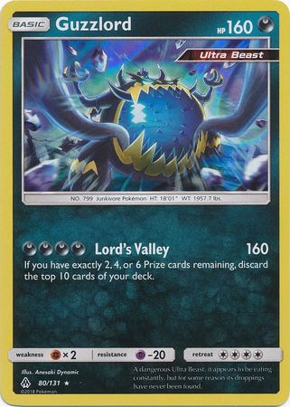 Forbidden Light - 080/131 - Guzzlord - Holo