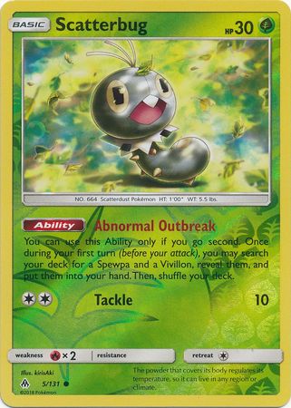Forbidden Light - 005/131 - Scatterbug - Reverse Holo