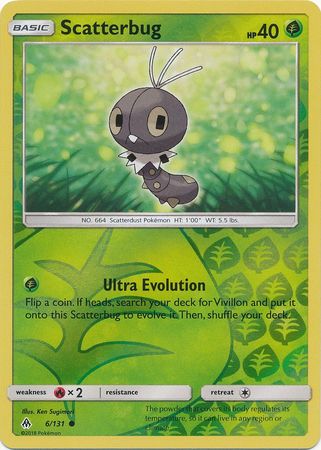 Forbidden Light - 006/131 - Scatterbug - Reverse Holo