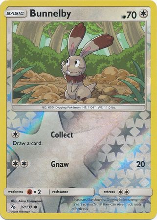 Forbidden Light - 097/131 - Bunnelby - Reverse Holo