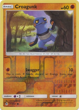 Forbidden Light - 063/131 - Croagunk - Reverse Holo