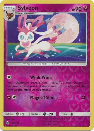 Forbidden Light - 087/131 - Sylveon - Reverse Holo