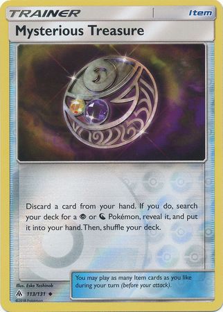 Forbidden Light - 113/131 - Mysterious Treasure - Reverse Holo