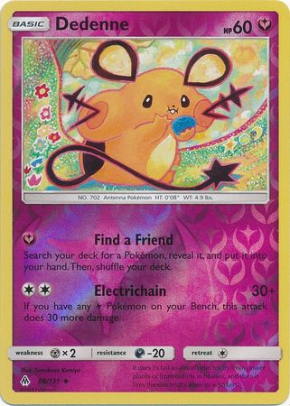 Forbidden Light - 088/131 - Dedenne - Reverse Holo