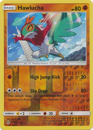 Forbidden Light - 070/131 - Hawlucha - Reverse Holo