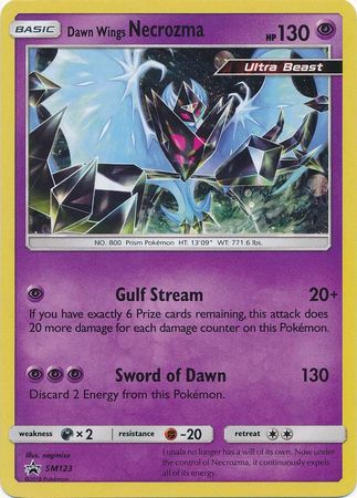 Black Star Promos - SM123 - Dawn Wings Necrozma - Holo