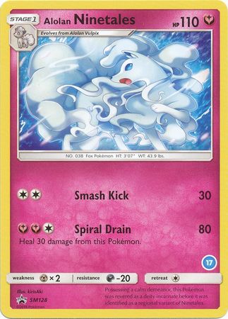 Black Star Promos - SM128 - Alolan Ninetales