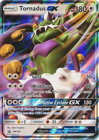Black Star Promos - SM134 - Tornadus GX